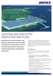 AuSTrAlIAn InDuSTrY PArTICIPATIOn PlAn