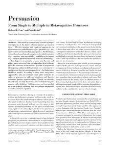 Persuasion - Ohio State University