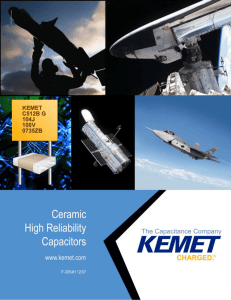 Ceramic High Reliability Catalog