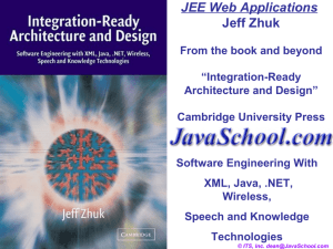 J2EE Web Applications and MVC