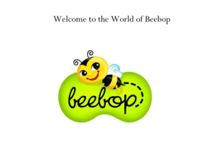 Welcome to the World of Beebop