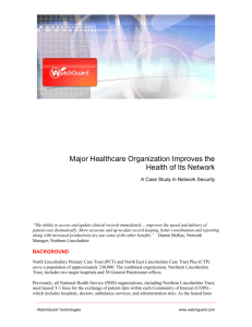 Major Healthcare Organization Improves the Health of Its Network