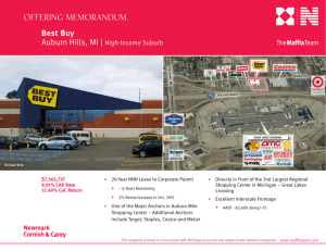 Best Buy Auburn Hills, MI | High-Income Suburb