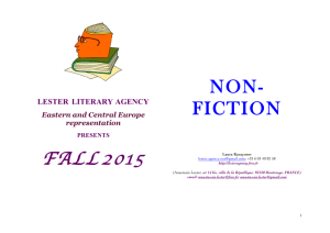 FALL2015 - Anastasia Lester Literary Agency