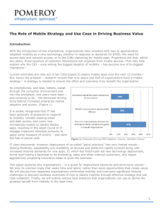 The Role of Mobile Strategy and Use Case in Driving Business Value