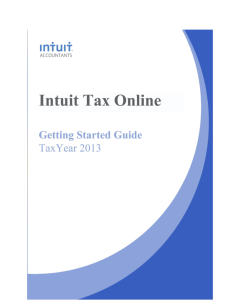 TABLE OF CONTENTS - Intuit Accountants