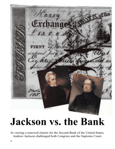 Jackson vs. the Bank