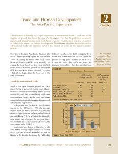 CHAPTER 2: Trade and Human Development