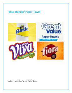 Best Brand of Paper Towel