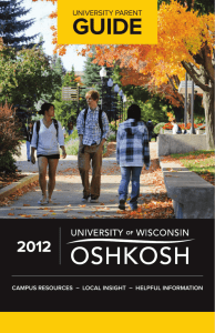 UW Oshkosh Guide - UniversityParent