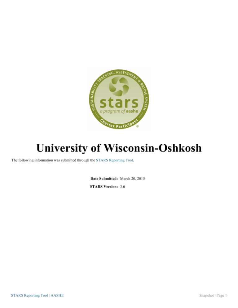 University of WisconsinOshkosh