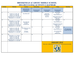 brookfield academy middle school 2012