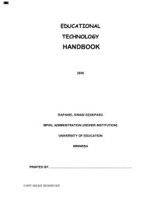 handbook - WikiEducator