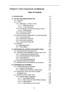 TCRP Report 57: Track Design Handbook for Light Rail Transit (Part