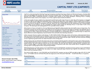 Capital First Ltd