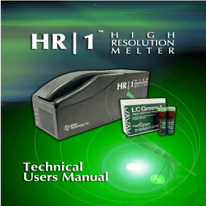 CHAPTER 4 HR-1 Instrument Control Software