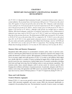 Monetary Management and Financial Market Development