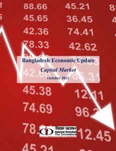 Bangladesh Economic Update Capital Market Bangladesh