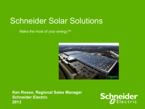 Schneider Solar Solutions