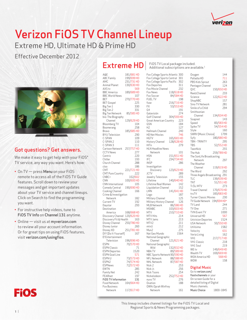 Verizon Fios Channel Guide 2021 Printable Printable Word Searches