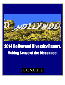 2014 Hollywood Diversity Report - Ralph J. Bunche Center for
