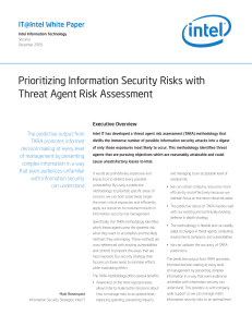 Prioritizing Information Security Risks with Threat Agent Risk