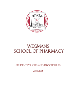 Wegmans School of Pharmacy