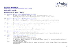 Programme IAFMHS 2013