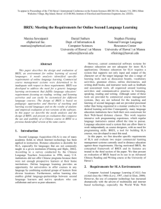 PDF Preprint - Laboratory for Interactive Learning Technologies