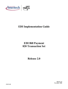EDI Implementation Guide
