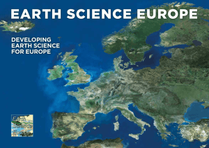 Earth SciEncE EuropE