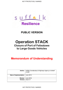 'A' To: THE OPERATION STACK GROUP