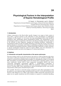 Physiological Factors in the Interpretation of Equine