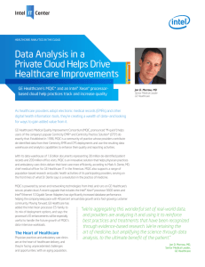 Intel ESS GE Healthcare Manager Case study