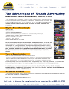 Advantages of Transit Ads - Trans