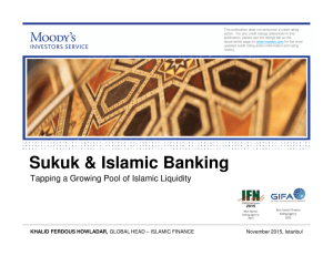 Sukuk & Islamic Banking