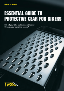 Essential Guide to Protective Gear for Bikers - Think!