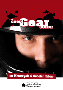 Good Gear Guide for Motorcycle & Scooter Riders