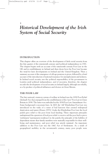 Historical Development of the Irish System of