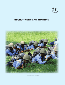 recruitment and training