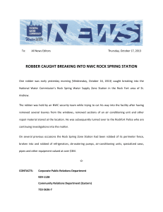 robber caught breaking into nwc rock spring station