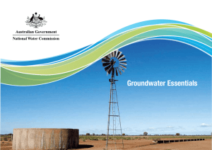 Groundwater Essentials - National Centre for Groundwater