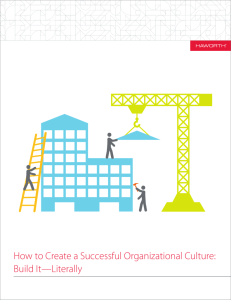 How to Create a Successful Organizational Culture: Build