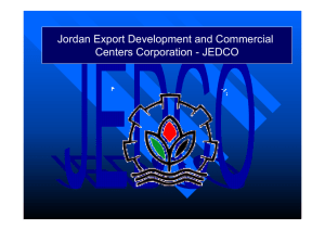 Jordan Export Development and Commercial Centers