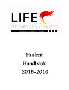 Life Prep Student Handbook