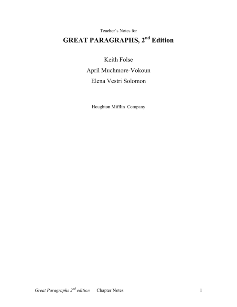 great-paragraphs-2nd-edition