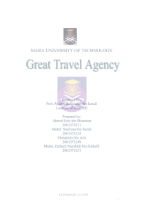 Great Travel Agency