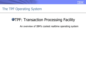 TPF Overview