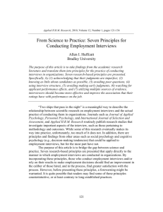 From Science to Practice: Seven Principles for