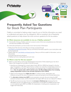 Your Frequently Asked Tax Questions